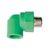 Codo macho 90° Fusión-Rosca metálica