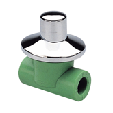 Llave de paso total con cabezal polímero