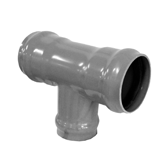 Tee Reducida a 90° Junta Elástica - Termoformada