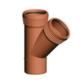 Ramal simple 45° MH